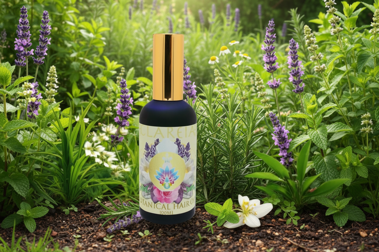 Botanical Crystal Infused Hair Oil