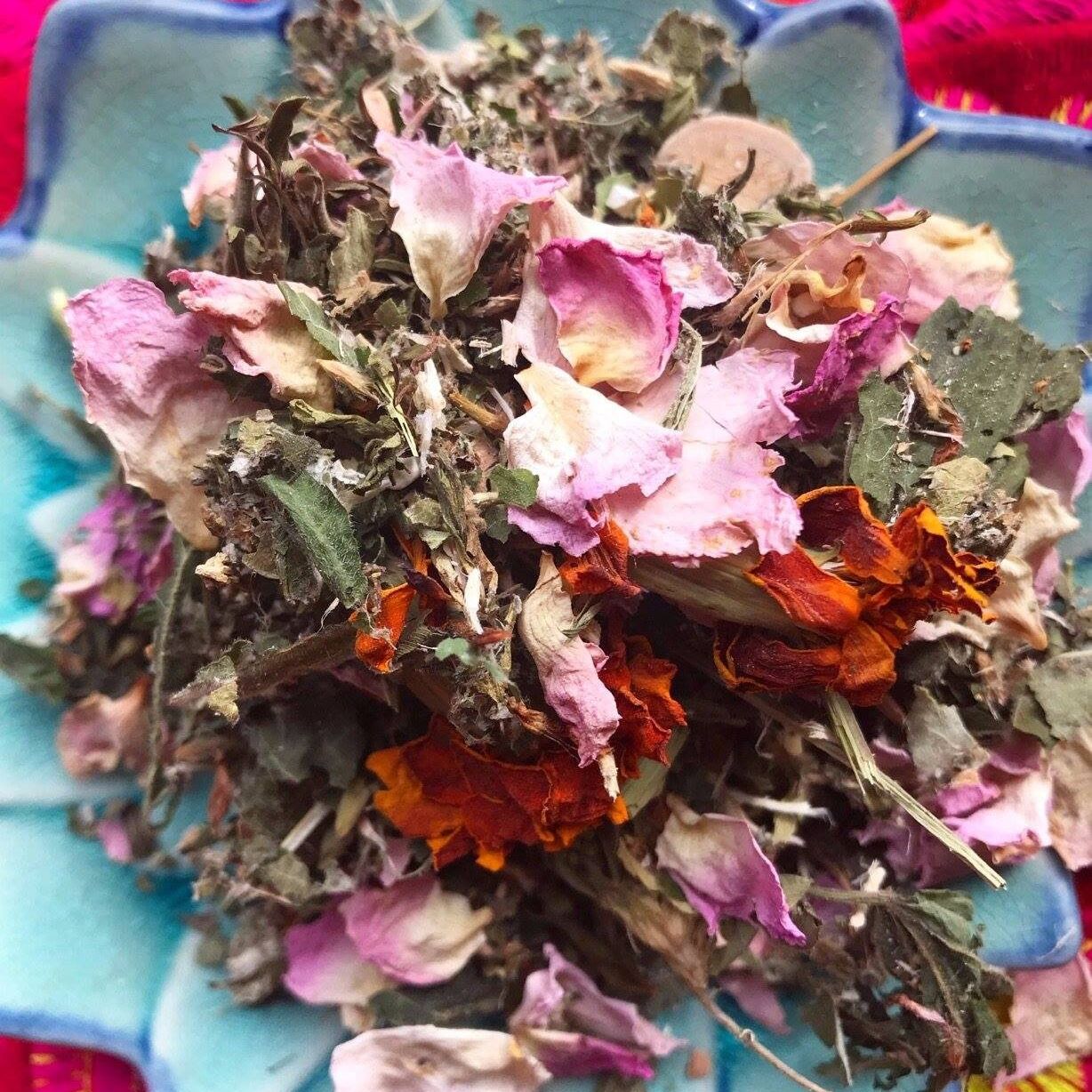 Wombyns Yin Tea ~ Organic - Wildcrafted | Nourishing - Shen - Tonifying - Restoration - Herbal - Goddess - Womb - Vegan - Mineralizing