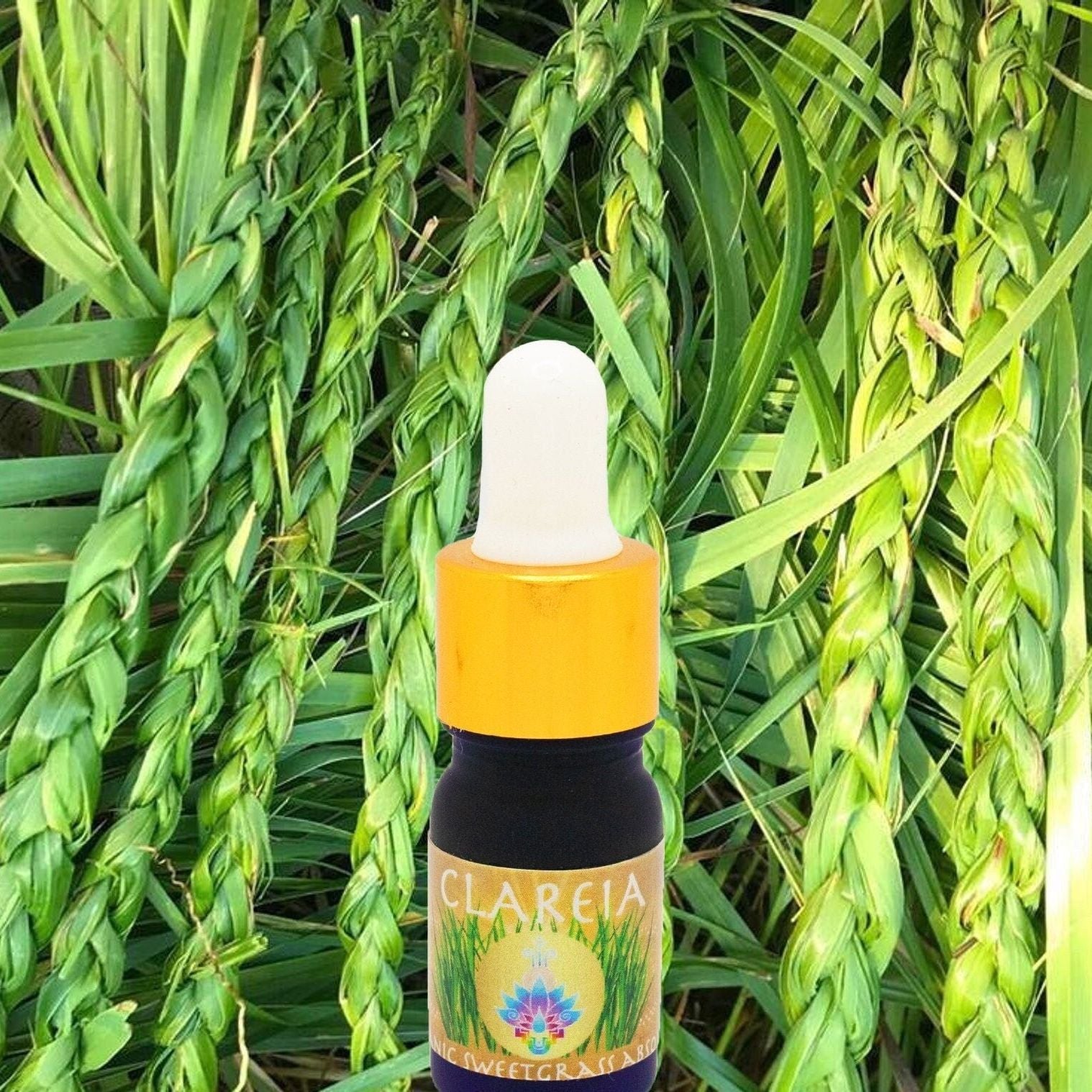 Organic Sweetgrass Absolute | Cleanse - Smudge - Purify - Uplift the Spirit - Insect Repellent - Ceremony ~ Sacred ~ Annointing ~ Perfumery