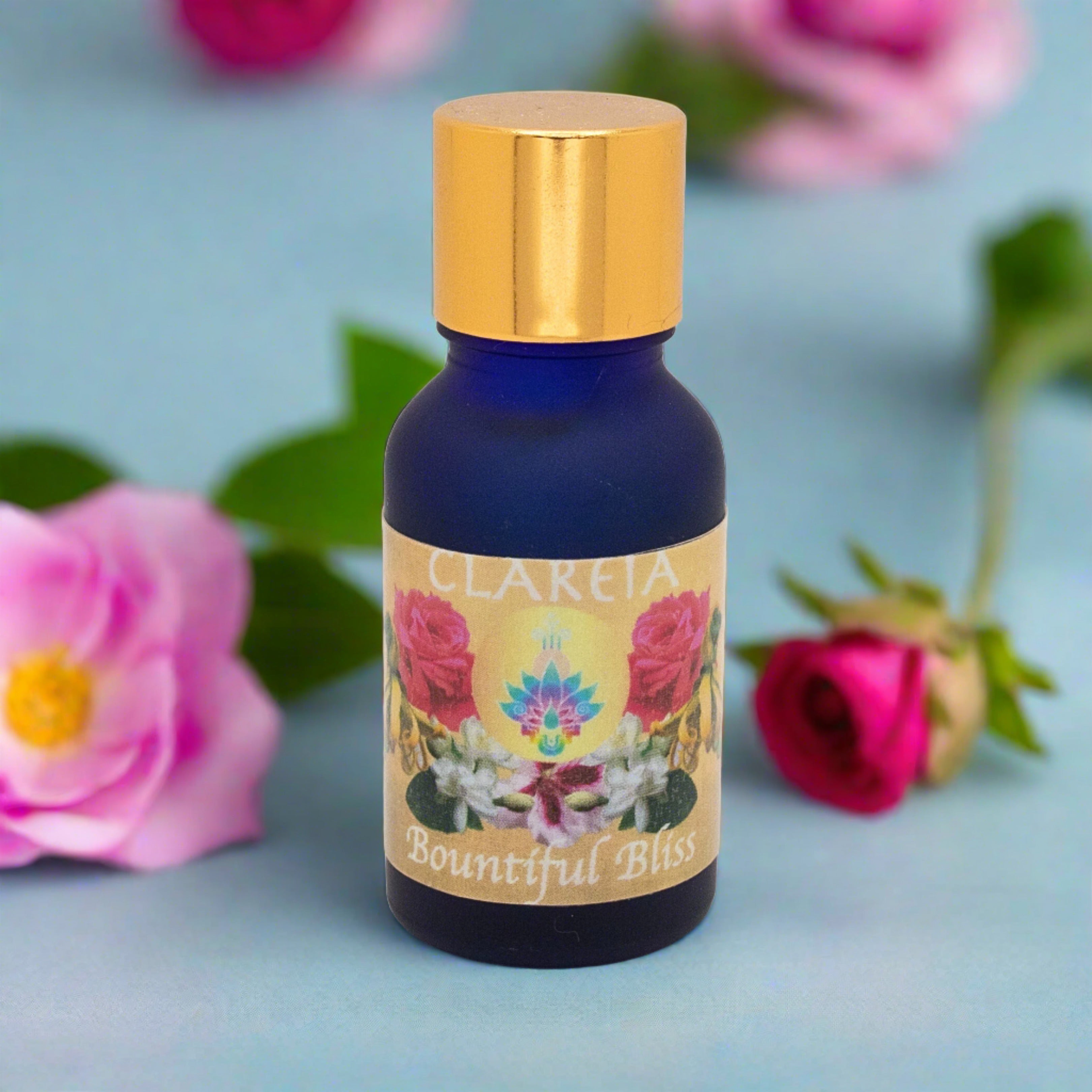 Bountiful Bliss Perfume oil ~ Organic  |  Floral - Uplifting - Annointing - Goddess - Jasmine - Rose - Ylang Yang