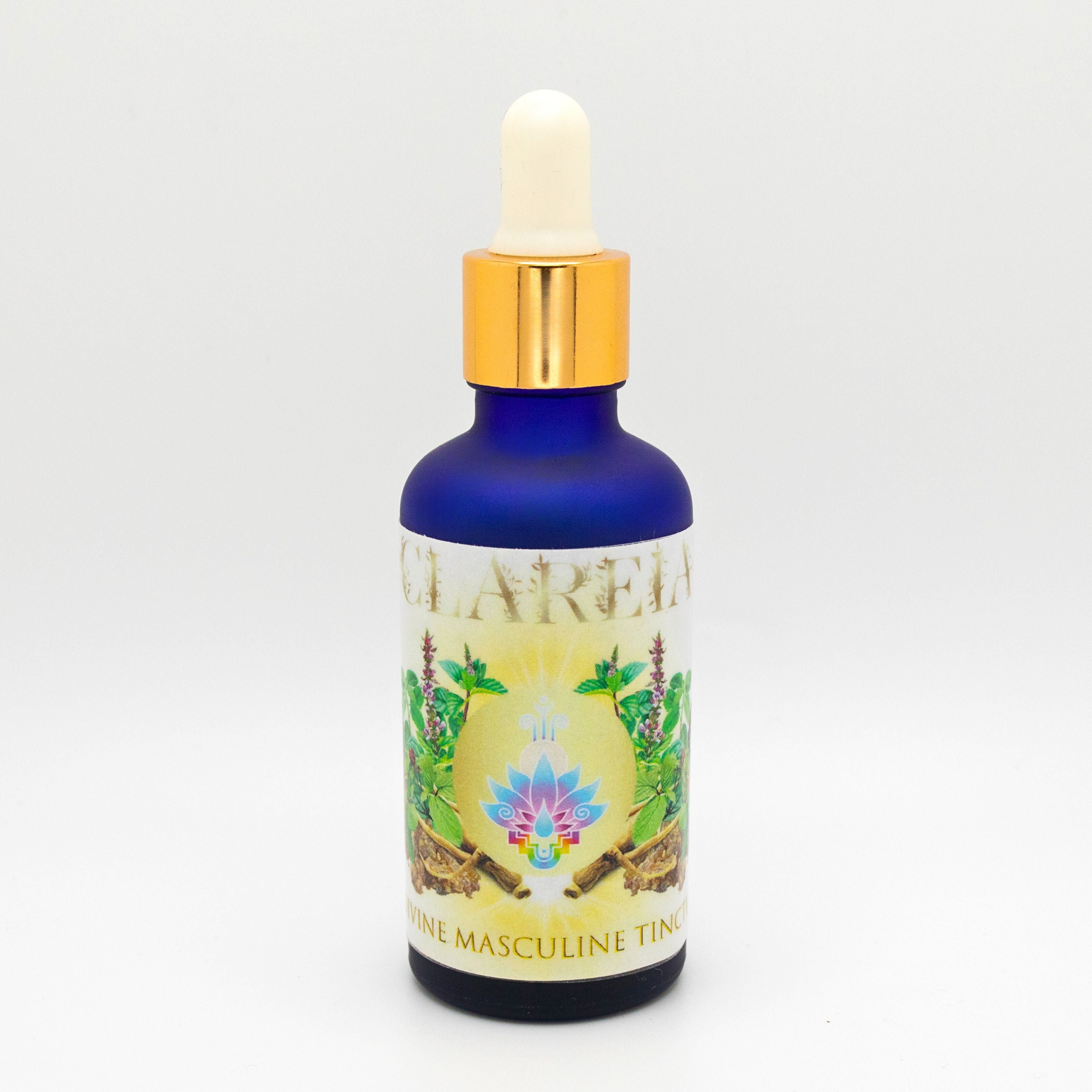 Organic Ayurvedic Divine Masculine Tincture for Optimal Health, Wellbeing, Strength, Fortitude