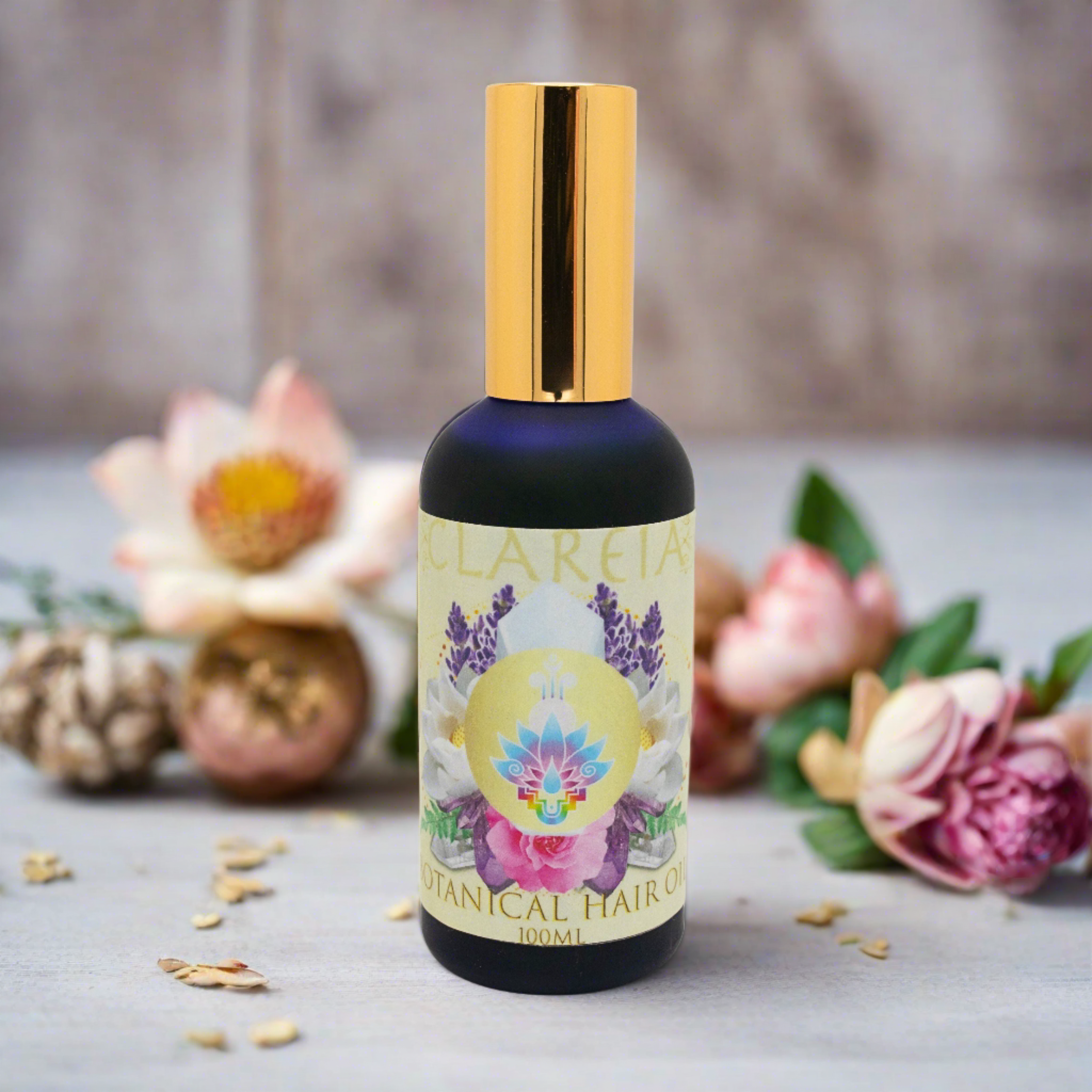 Botanical Crystal Infused Hair Oil