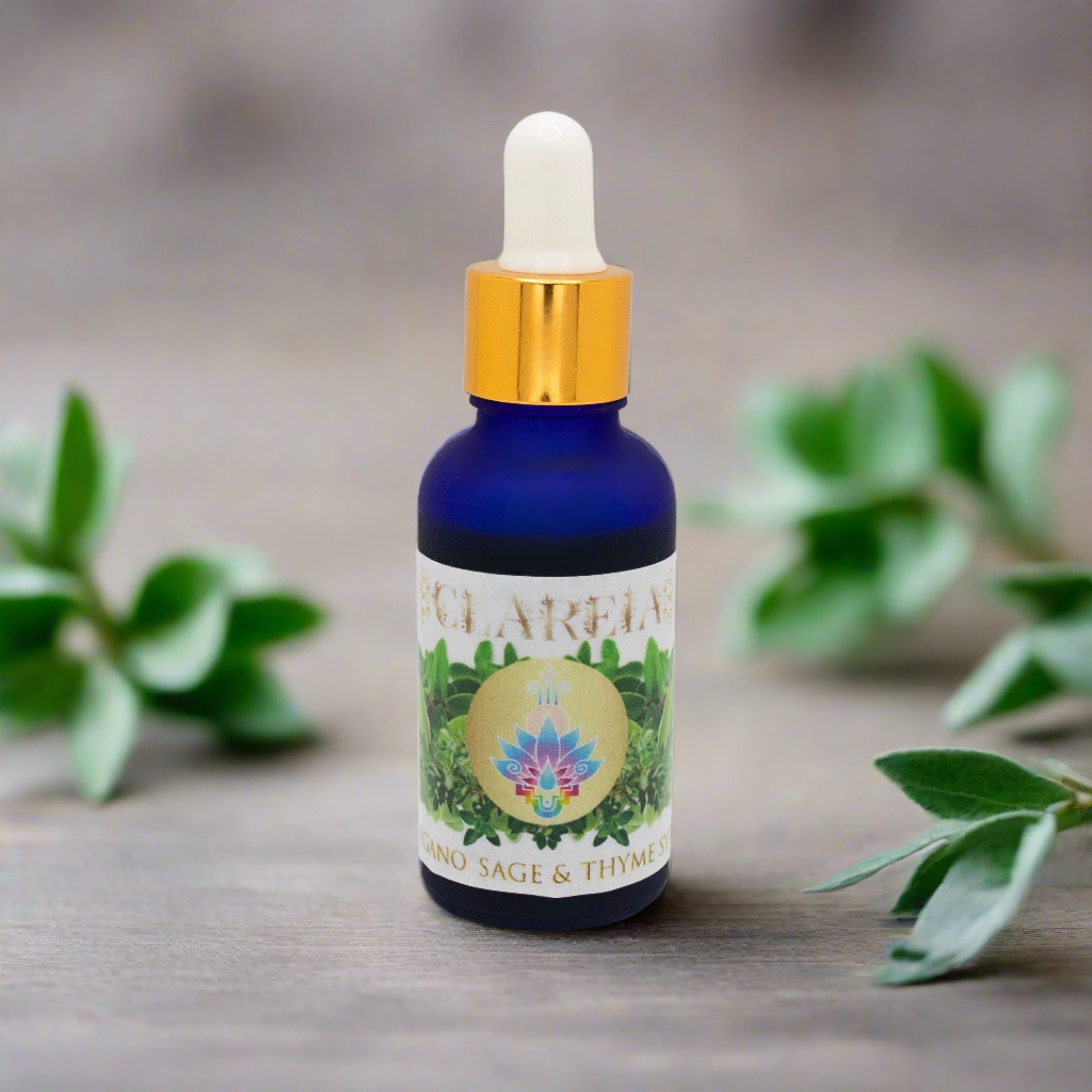 Delicious Fresh Oregano, Sage & Thyme Elixir ~ Coughs, Lungs, Respiratory Health