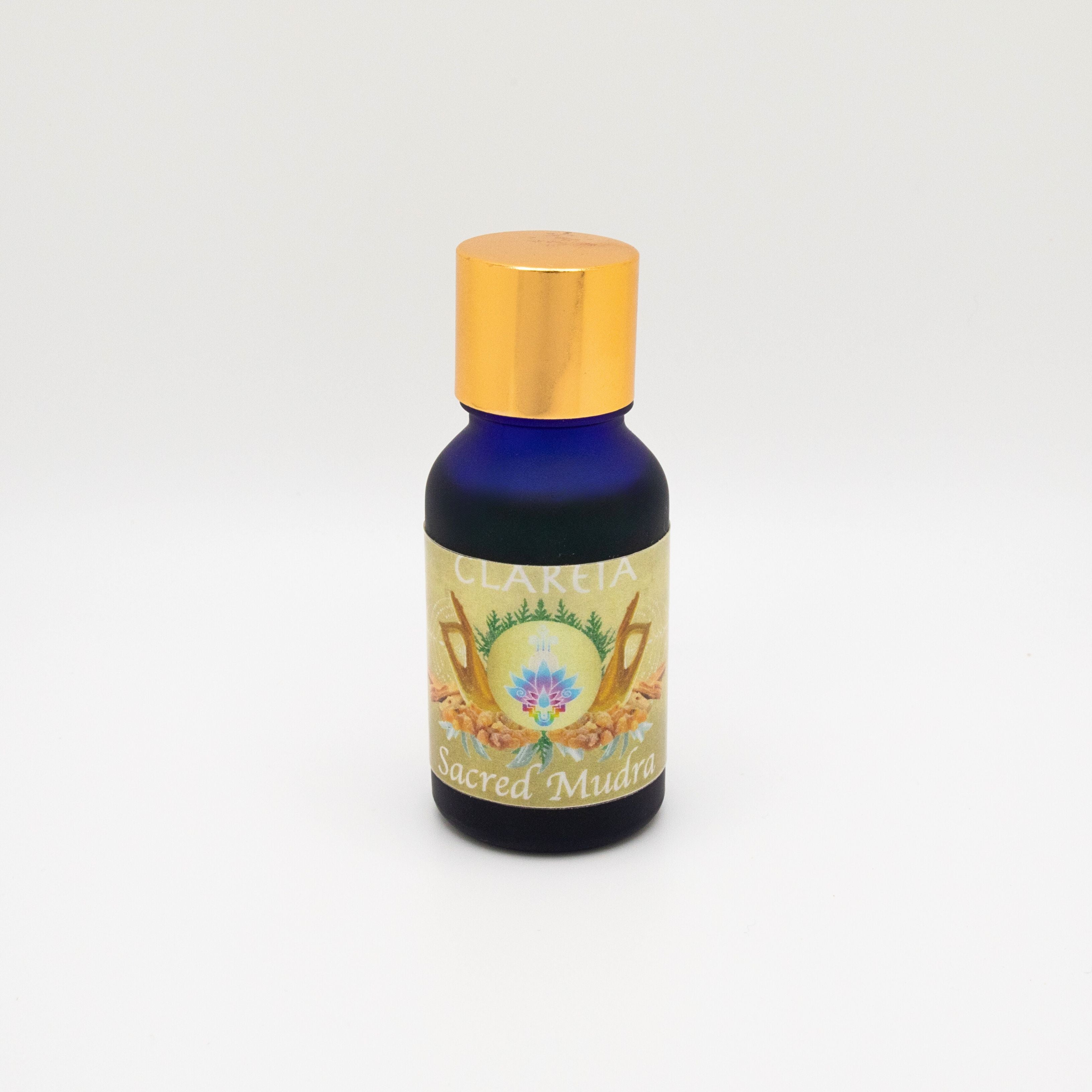 Sacred Mudra Perfume Oil ~ Organic  |  Resins - Myrrh - Frankincense - Sandalwood - Woodsy - Grounding - Uplifting - Annoint