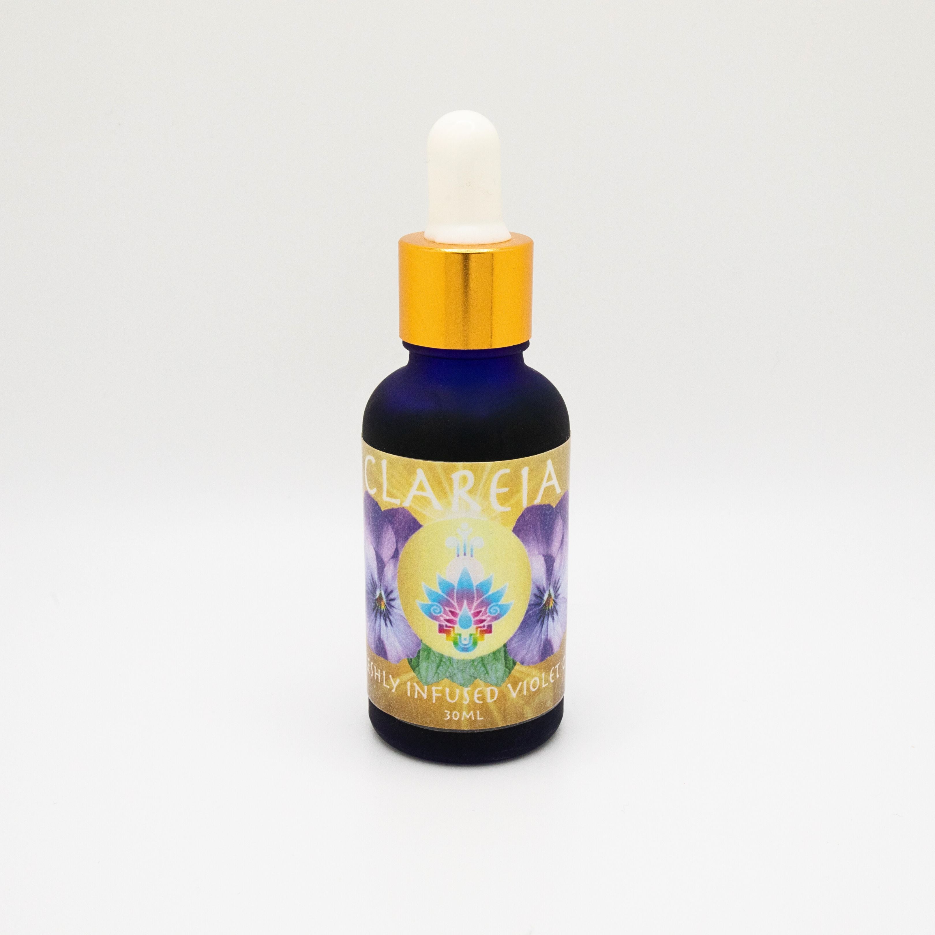 Gorgeous Freshly Infused Violet Leaf & Flower Oil ~ Deep Lymphatic Detox, Circulation