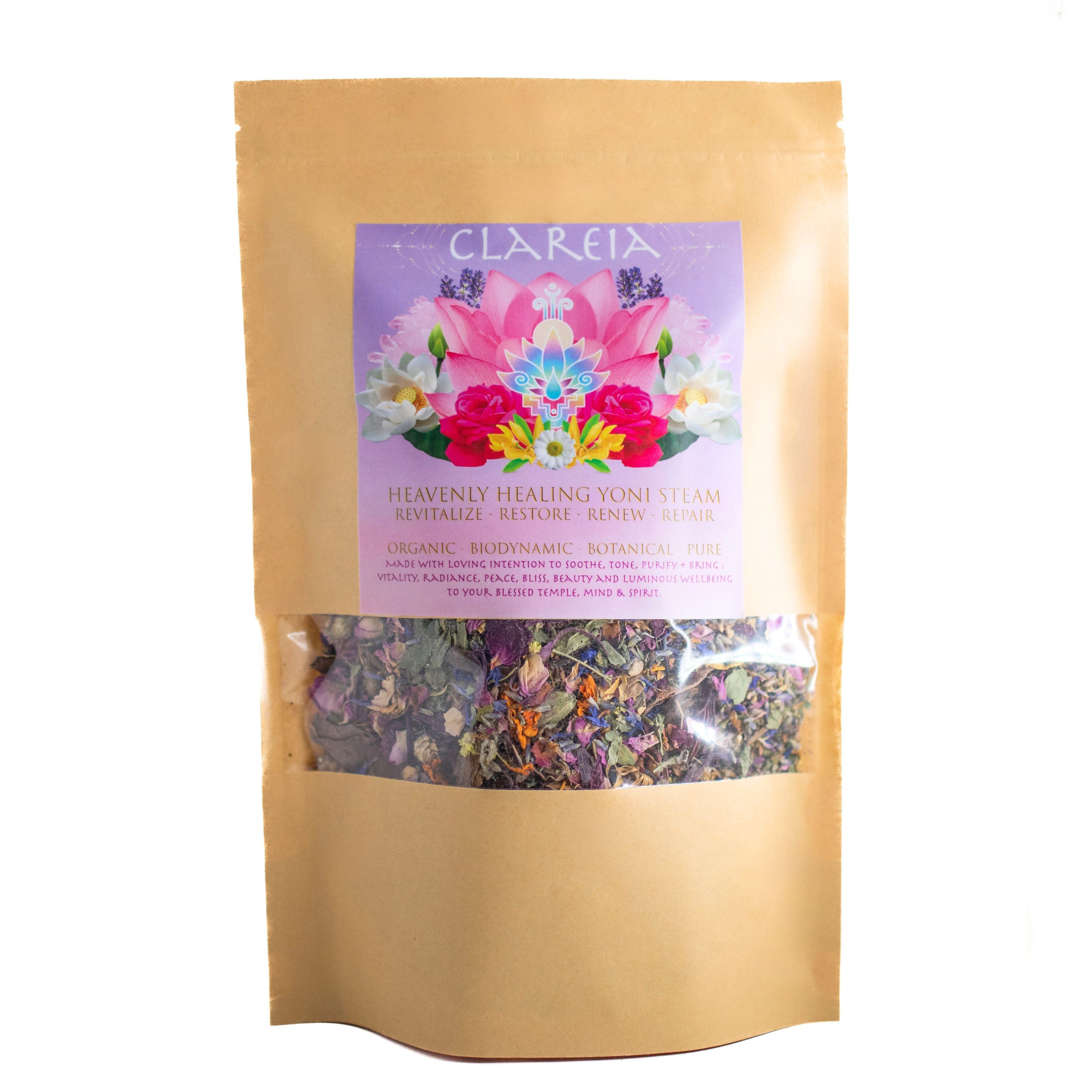 Floral Yoni Steam ~ Organic - Wildcrafted | Lotus - Rose - Goddess - Womb Healing - Divine Feminine - Ritual - Self care