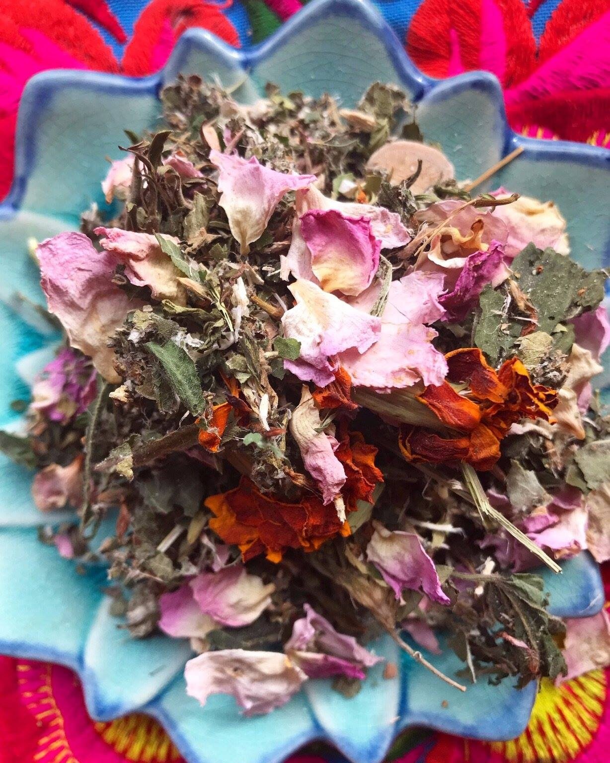 Wombyns Yin Tea ~ Organic - Wildcrafted | Nourishing - Shen - Tonifying - Restoration - Herbal - Goddess - Womb - Vegan - Mineralizing