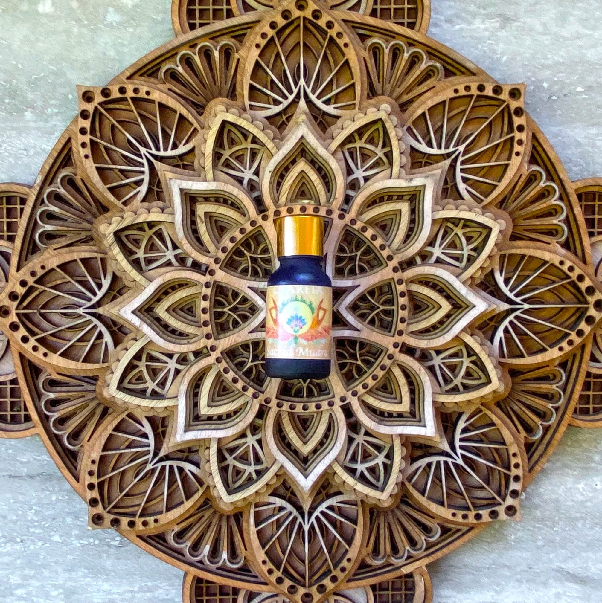 Sacred Mudra Perfume Oil ~ Organic | Resins - Myrrh - Frankincense - Sandalwood - Woodsy - Grounding - Uplifting - Annoint