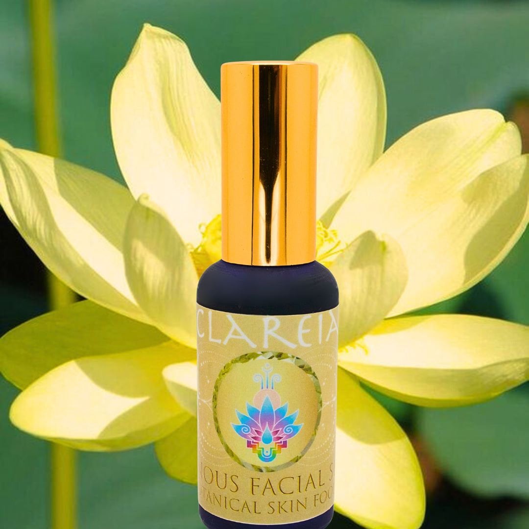 Luminous Golden Facial Serum ~ Botanical Skin Food ~ Brighten, Restore, Nourish, Moisturize, Soften, Protect, Reverse Skin Damage