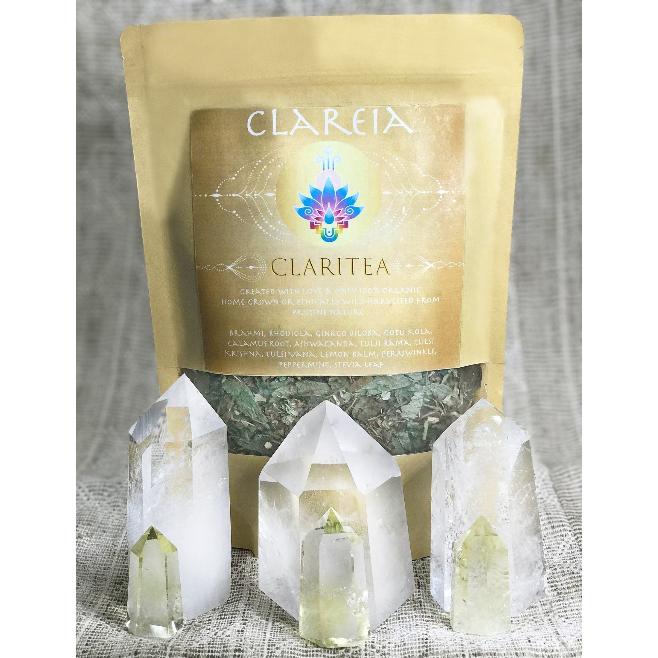 Mental Clarity Tea Blend ~ Organic  |  Adaptogenic - Memory - Energy - Concentrate - Focus